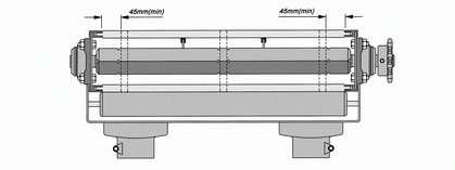 Pignon-Arrangement-de-Turning-Conveyor-Belt